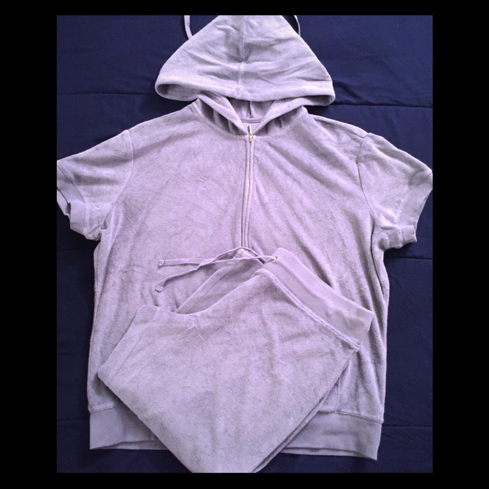 New York & CO Terry cloth set